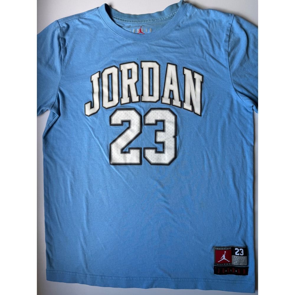 Jordan T Shirt Jordan 23 Graphic Flight Blue Boys Size XL 13-15 Years